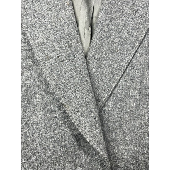 Pendleton 100% Virgin Wool Blazer Jacket Gray Womens Size 8 - Picture 5 of 9